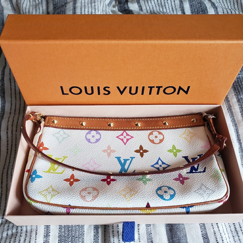 Louis Vuitton Vintage Multicolor Pochette